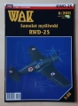 Samolot myśliwski RWD-25, WAK 6/2011, model kartonowy.jpg