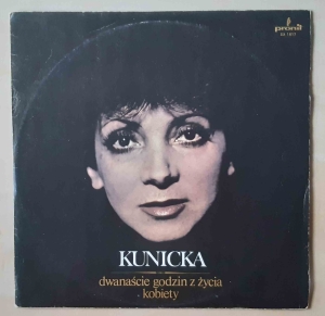 Kunicka, dwanaście godzin z życia kobiety. Płyta winylowa
