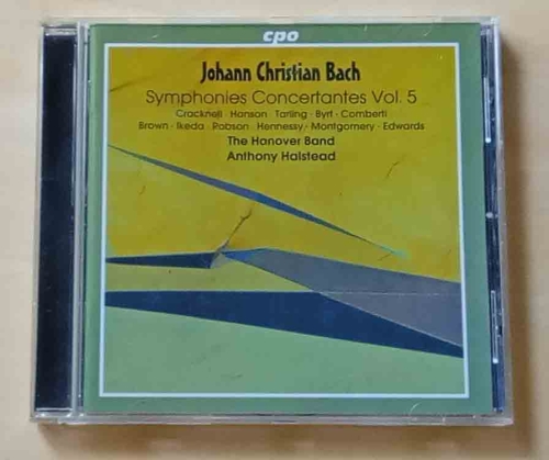 Johann Christian Bach, Symphonies Concertantes Vol. 5.jpg