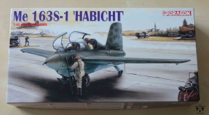 Me 163S-1 Habicht, 1:48 Master Series, Dragon 5526, model plastikowy