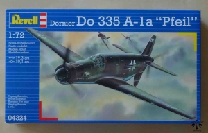 Dornier Do 335 A-1a "Pfeil", 1:72, Revell 04324, model plastikowy