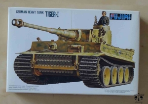 Ciężki czołg niemiecki Tygrys-I / German Heavy Tank Tiger-I, 1/76, Fujimi 500 76013, model plastikowy