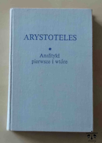 Arystoteles, Analityki pierwsze i wtóre.jpg