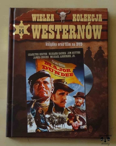 Major Dundee, książka oraz film na DVD.jpg