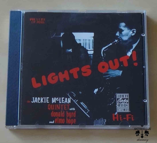 Lights Out, The Jackie McLean Quintet with Donald Byrd and Elmo Hope, płyta CD.jpg