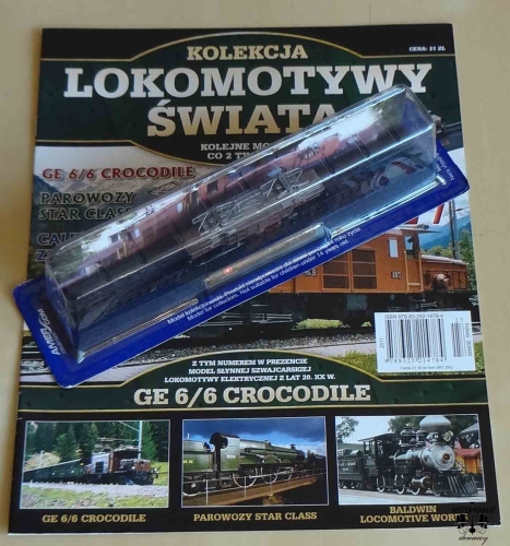 Lokomotywa elektryczna GE 6/6 Crocodile, Kolekcja Lokomotywy Świata 27.jpg