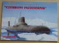 Sowiecki atomowy okręt podwodny typu Tajfun "Czerwony Październik", 1:200, Adore Model 1/2002, model kartonowy.jpg