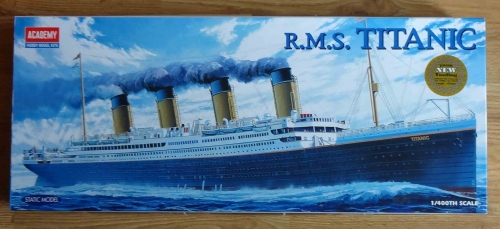 R.M.S. Titanic, 1/400th Scale, Academy 1458, model plastikowy.jpg