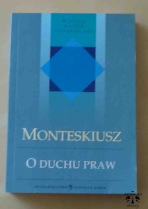 Monteskiusz, O duchu praw