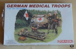 German Medical Troops, 1:35 '39-'45 Series, Dragon 6074, model plastikowy