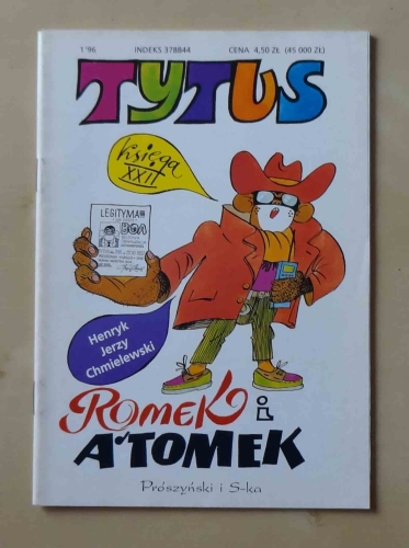 Tytus Romek i A'Tomek, Księga XXII, wydanie I.jpg