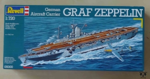 Niemiecki lotniskowiec, German Aircraft Carrier Graf Zeppelin, 1:720, Revell 05000, model plastikowy