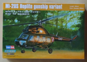 Mi-2US Hoplite gunship variant, scale 1:72, Hobby Boss No.: 87242, model plastikowy