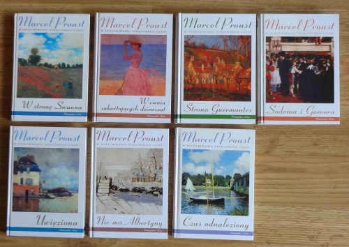 Marcel Proust, W poszukiwaniu straconego czasu, 7 tomów.jpg