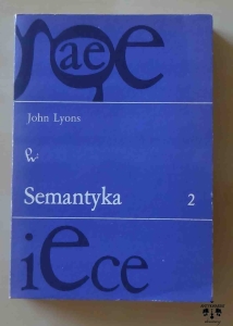 John Lyons, Semantyka 2