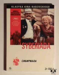 Syberiada, reżyseria Andriej Michałkow-Konczałowski, 3 filmy DVD