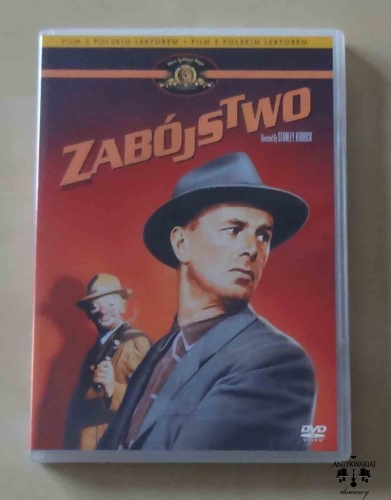Zabójstwo, reżyseria Stanley Kubrick, film DVD.jpg