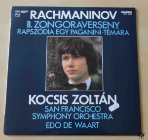 Rachmaninow, II Koncert Fortepianowy, Op. 18, Rapsodia na temat Paganiniego, Op. 43, płyta winylowa