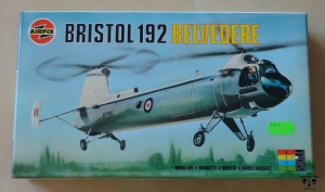 Bristol 192 Belvedere, 1:72, Airfix 03002, model plastikowy