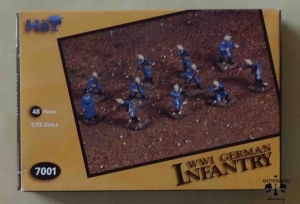 WWI German Infantry, 1/72 scale, HaT 7001, model plastikowy