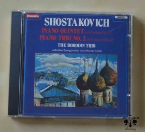 Shostakovich, Piano Quintet in G minor Op. 57, Piano Trio No. 2 in E minor Op. 67, CD, DDD, Chandos CHAN 8342
