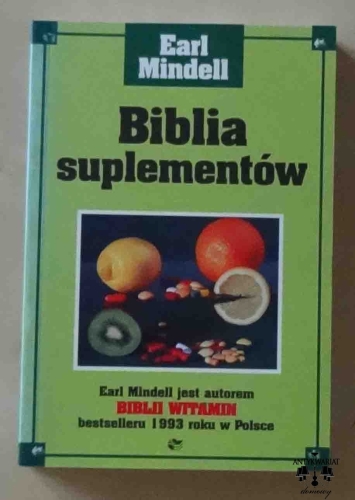 Earl Mindell, Biblia suplementów.jpg