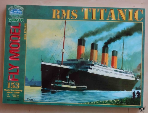 RMS Titanic, skala 1:200, Fly Model Gomix 153, model kartonowy.jpg