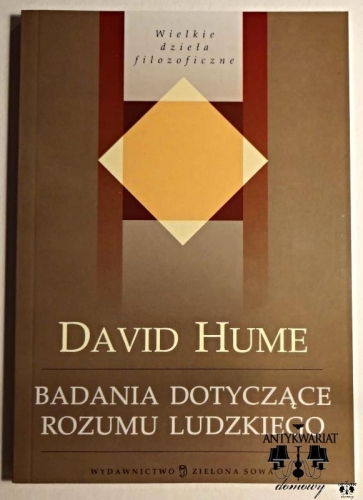 Dawid Hume, Badania dotyczące rozumu ludzkiego.jpg