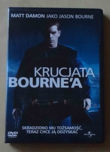 Krucjata Bourne'a, film DVD