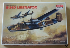 Consolidated-Vultee B-24D Liberator, 1/72nd Scale, Academy 1692, model plastikowy