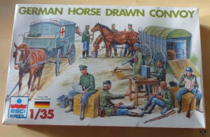 German Horse Drawn Convoy, 1/35, ESCI ERTL 5047, model plastikowy