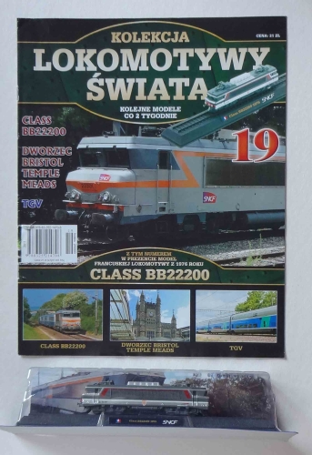 Francuska lokomotywa z 1976 roku Class BB22200, Kolekcja Lokomotywy Świata nr 19.jpg