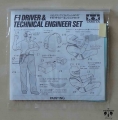 F-1 Driver &amp; Technical Engineer Set, 1/20 Scale Grand Prix Collection No.27, Tamiya 20027-300, model plastikowy,7.jpg