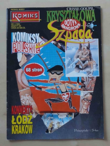 Kryształowa szpada. Dotyk Mangrowii. Komiks nr 1/1994, zeszyt 29.jpg