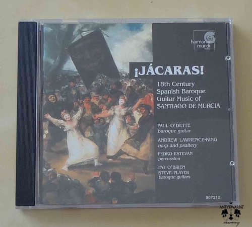 Jacaras! 18th Century Spanish Baroque Guitar Music of Santiago De Murcia, płyta CD.jpg