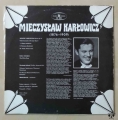 Mieczysław Karłowicz, Koncert skrzypcowy A-dur op. 8, Biała gołąbka, płyta winylowa,2.jpg