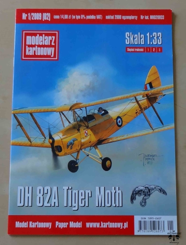DH 82A Tiger Moth, 1;33, Modelarz Kartonowy Nr 1/2009 (02).jpg