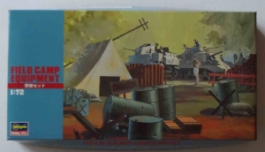 Field Camp Equipment, skala 1:72, Hasegawa 31132, model plastikowy