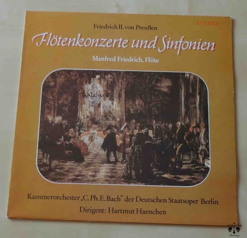Friedrich II. von Preusen, Flotenkonzerte und Sinfonien, płyta winylowa.jpg