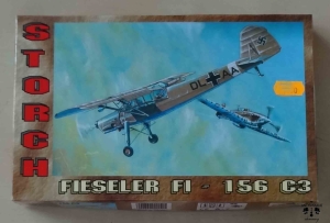 Fieseler FI -156 C3 STORCH, skala 1:72, Pantera No 7210, model plastikowy