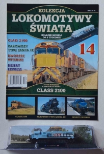 Lokomotywa Class 2100, Kolekcja Lokomotywy Świata nr 14, model plastikowy