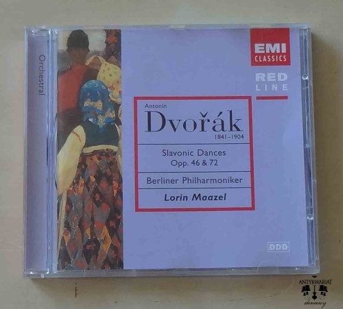 Antonin Dvorak, Slavonic Dances Opp. 46 &amp; 72, płyta CD.jpg
