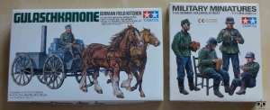 German Field Kitchen - Gulaschkanone & Soldiers at Rest, 1/35, Tamiya 35103 & 35129, modele plastikowe