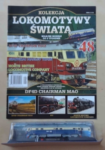 Lokomotywa DF4D Chairman Mao oraz zeszyt Kolekcja Lokomotywy Świata nr 48