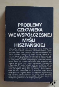 Problemy człowieka we współczesnej myśli hiszpańskiej