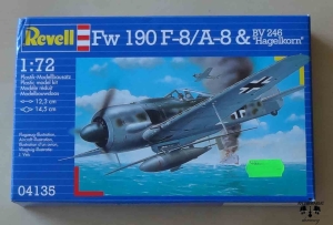 Fw 190 F-8/A-8 & BV 246 "Hagelkorn", 1:72, Revell 04135, model plastikowy