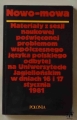 Nowo-mowa. Materiały z sesji naukowej poświęconej problemom współczesnego języka polskiego odbytej na Uniwersytecie Jagiellońskim w dniach 16 i 17 stycznia 1981.jpg