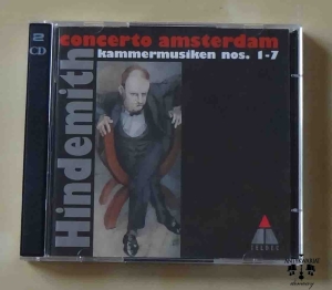 Paul Hindemith, Kammermusiken nos. 1-7,  2 x CD