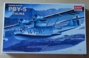 Consolidated PBY-5 Catalina, 1/72nd Scale, Academy 2123, model plastikowy