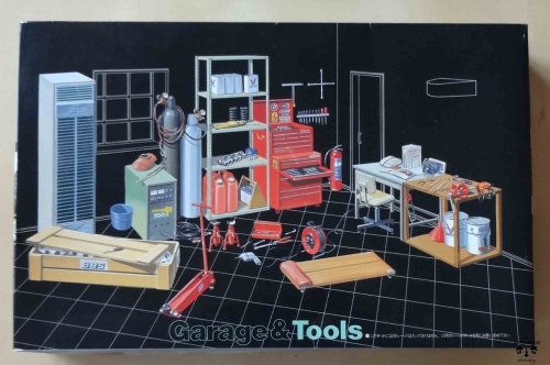 Garage &amp; Tools, 1/24 scale, Fujimi 11032, model plastikowy.jpg